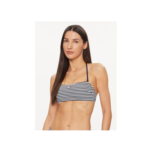 Tommy Hilfiger Góra od bikini UW0UW05091 Granatowy ze sklepu MODIVO w kategorii Stroje kąpielowe - zdjęcie 169287263