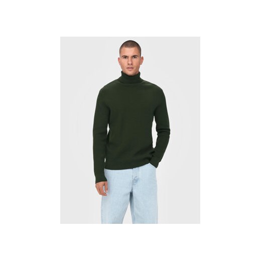 Only & Sons Golf Phil 22023202 Zielony Regular Fit Only & Sons XL MODIVO