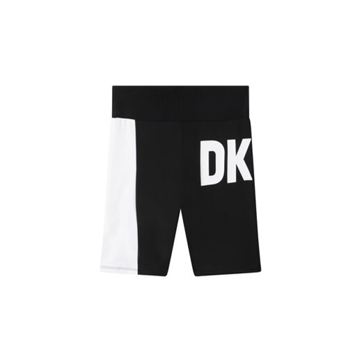 DKNY Szorty sportowe D34A89 D Czarny Regular Fit ze sklepu MODIVO w kategorii Spodenki chłopięce - zdjęcie 169287374