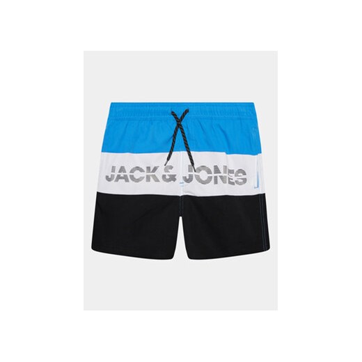 Jack&Jones Junior Szorty kąpielowe 12227529 Kolorowy Regular Fit ze sklepu MODIVO w kategorii Kąpielówki chłopięce - zdjęcie 169287531