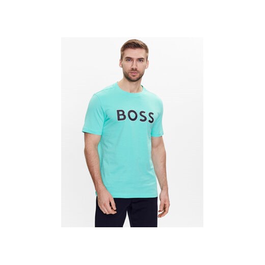 Boss T-Shirt 50488793 Zielony Regular Fit L MODIVO