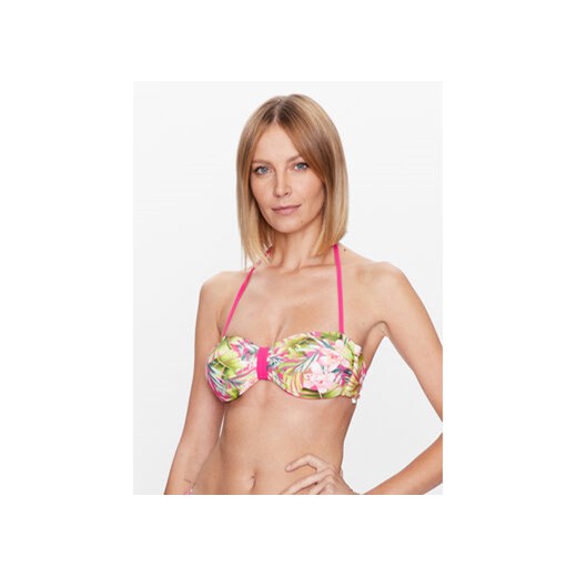 Liu Jo Beachwear Góra od bikini VA3019 J6448 Zielony 1B MODIVO wyprzedaż