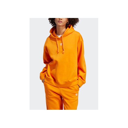 adidas Bluza Hoodie IK7693 Pomarańczowy L wyprzedaż MODIVO