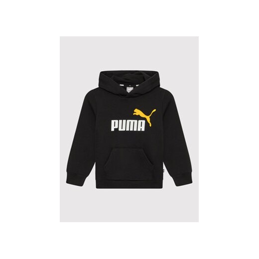 Puma Bluza Ess 58698754 Czarny Regular Fit ze sklepu MODIVO w kategorii Bluzy chłopięce - zdjęcie 169288442