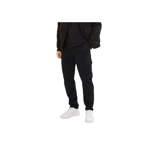 Tom Tailor Denim Spodnie materiałowe 1034991 Czarny ze sklepu MODIVO w kategorii Spodnie męskie - zdjęcie 169288684