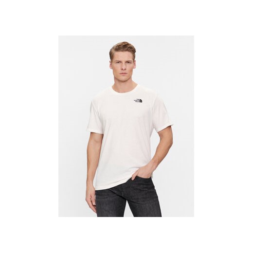 The North Face T-Shirt Foundation Graphic NF0A86XJ Biały Regular Fit ze sklepu MODIVO w kategorii T-shirty męskie - zdjęcie 169288752