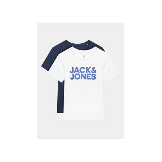 Jack&Jones Junior Komplet 2 t-shirtów Corp Logo 12199947 Kolorowy Regular Fit ze sklepu MODIVO w kategorii T-shirty chłopięce - zdjęcie 169288780