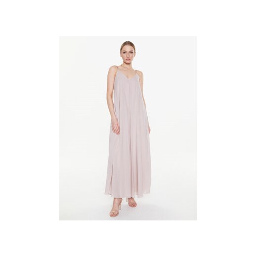 Fabiana Filippi Sukienka letnia ABD273W202 Różowy Loose Fit ze sklepu MODIVO w kategorii Sukienki - zdjęcie 169289202