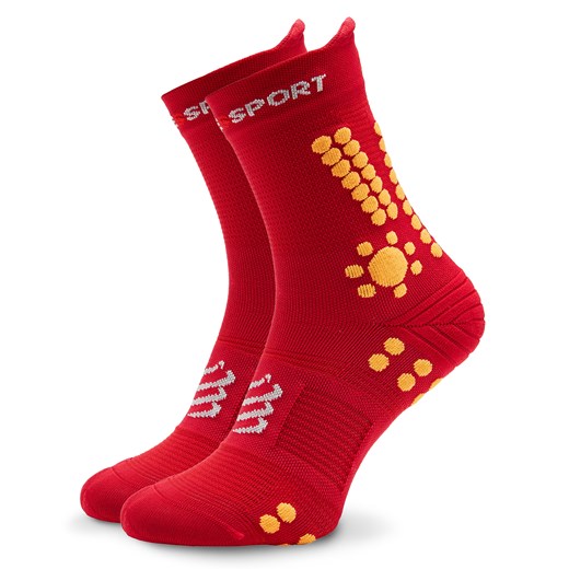 Skarpety wysokie unisex Compressport Pro Racing Socks v4.0 Trail XU00048B Compressport 42/44 eobuwie.pl wyprzedaż