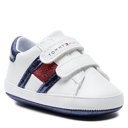 Sneakersy Tommy Hilfiger Kiki T0A4-33180-1528 Bianco/Blu X336 Tommy Hilfiger 18 eobuwie.pl