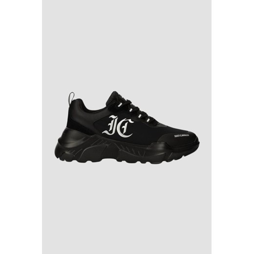 JUST CAVALLI Czarne sneakersy Fondo Casper, Rozmiar 45 ze sklepu outfit.pl w kategorii Buty sportowe męskie - zdjęcie 169292200