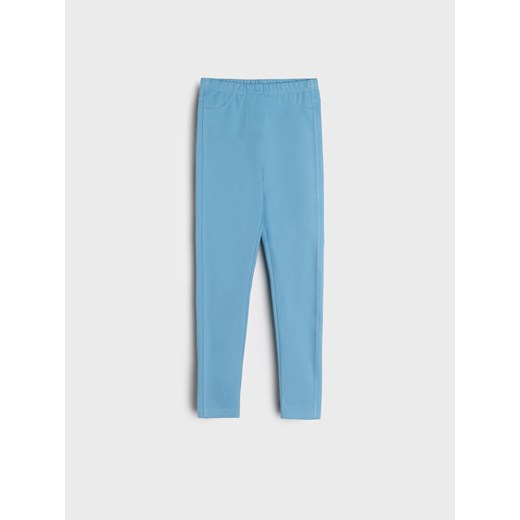 Sinsay - Legginsy - niebieski ze sklepu Sinsay w kategorii Spodnie dziewczęce - zdjęcie 169292623