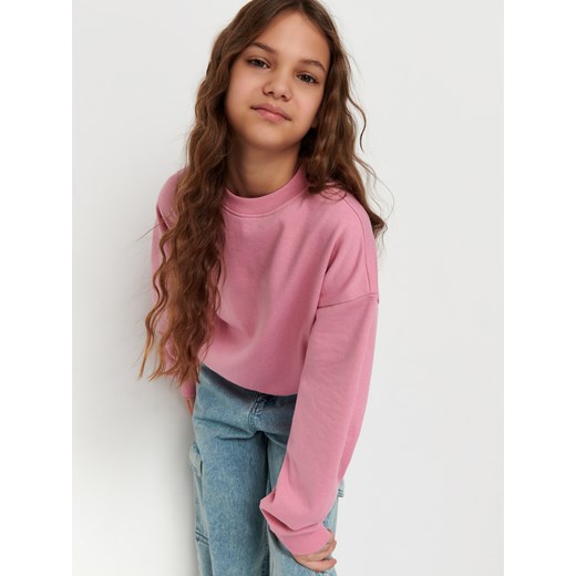 Bluza dziewczęca różowa Sinsay 