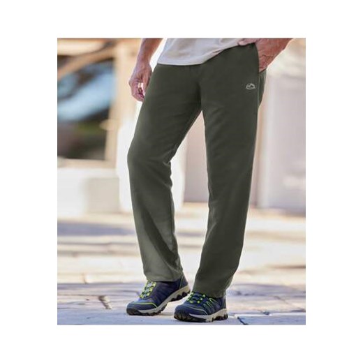 Sportowe spodnie z mikrofibry ze sklepu Atlas For Men w kategorii Spodnie męskie - zdjęcie 169294372