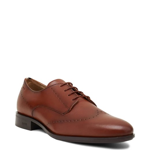 BOSS BLACK Skórzane brogsy Colby 43 okazyjna cena Gomez Fashion Store