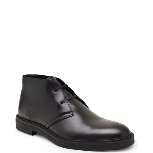 BOSS BLACK Skórzane buty wysokie Calev 40 okazja Gomez Fashion Store