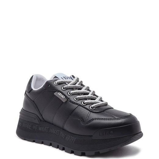 Buty sportowe damskie Liu Jo sneakersy wiązane z tkaniny