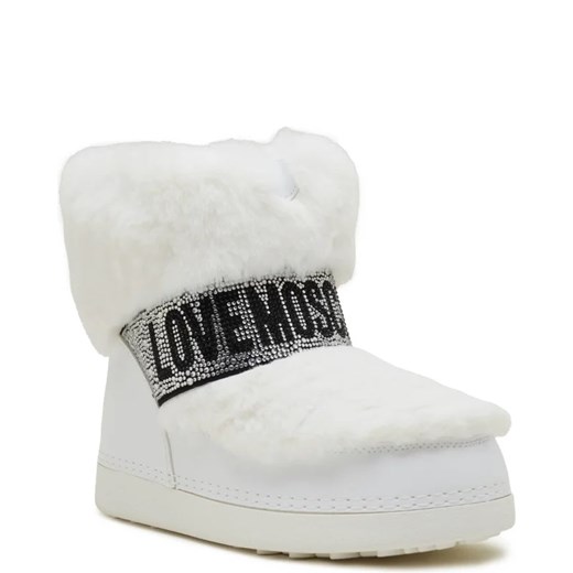 Love Moschino Ocieplane Śniegowce ze sklepu Gomez Fashion Store w kategorii Śniegowce damskie - zdjęcie 169295670