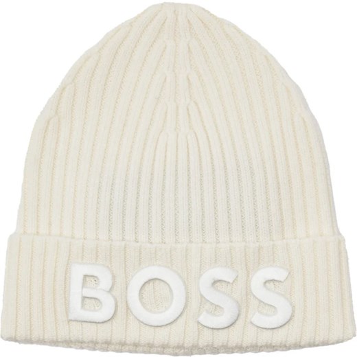 BOSS BLACK Wełniana czapka Lara ze sklepu Gomez Fashion Store w kategorii Czapki zimowe damskie - zdjęcie 169296250