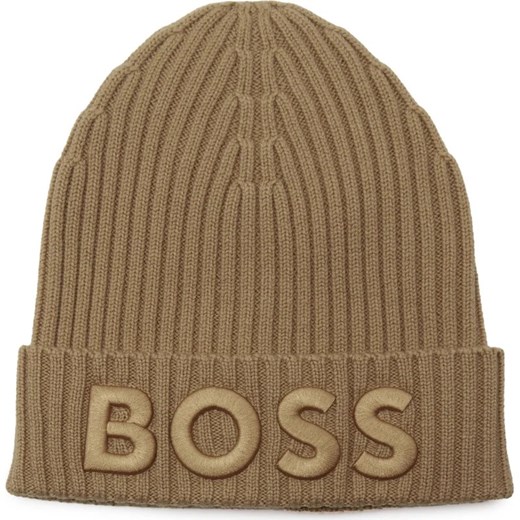 BOSS BLACK Wełniana czapka Lara ze sklepu Gomez Fashion Store w kategorii Czapki zimowe damskie - zdjęcie 169296251