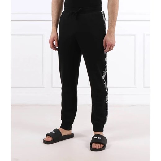 Emporio Armani Spodnie dresowe | Regular Fit ze sklepu Gomez Fashion Store w kategorii Piżamy męskie - zdjęcie 169296970