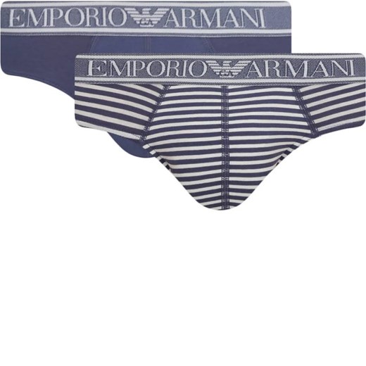 Emporio Armani Slipy 2-pack Emporio Armani M wyprzedaż Gomez Fashion Store