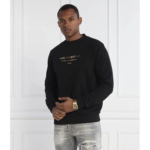 Karl Lagerfeld Bluza SWEAT CREWNECK | Regular Fit Karl Lagerfeld XL wyprzedaż Gomez Fashion Store