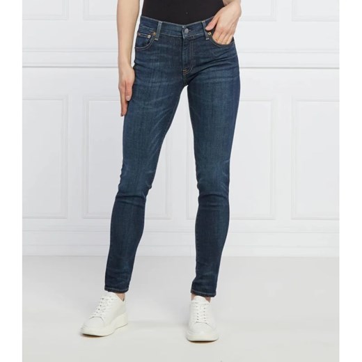 Jeansy damskie Polo Ralph Lauren granatowe