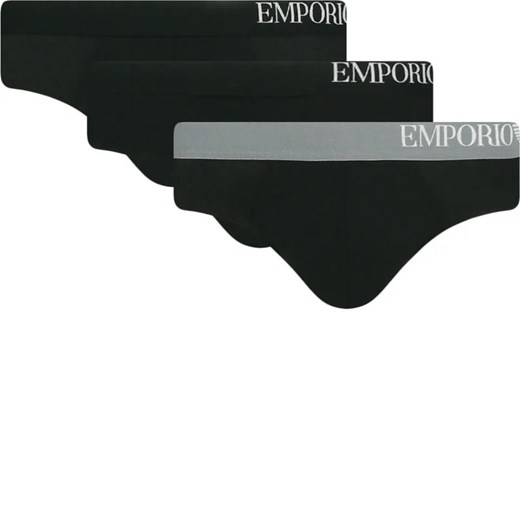 Emporio Armani Slipy 3-pack ze sklepu Gomez Fashion Store w kategorii Majtki męskie - zdjęcie 169297853