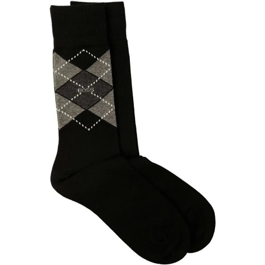 BOSS BLACK Skarpety 2-pack Argyle 39-42 promocyjna cena Gomez Fashion Store