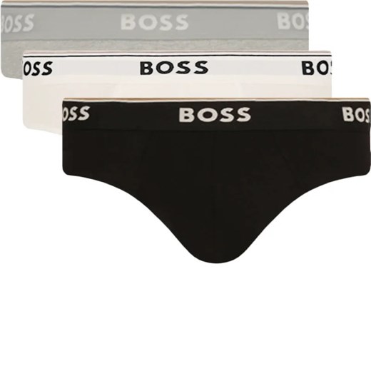 BOSS BLACK Slipy 3-pack Brief 3P Power ze sklepu Gomez Fashion Store w kategorii Majtki męskie - zdjęcie 169297924