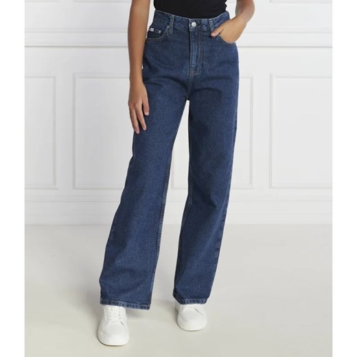 CALVIN KLEIN JEANS Jeansy HIGH RISE RELAXED | Relaxed fit 29/30 okazja Gomez Fashion Store