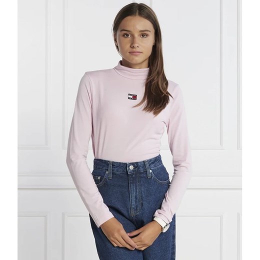 Bluzka damska Tommy Jeans z golfem