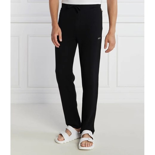 BOSS BLACK Spodnie od piżamy Waffle | Regular Fit ze sklepu Gomez Fashion Store w kategorii Piżamy męskie - zdjęcie 169298072