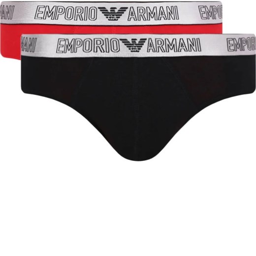 Emporio Armani Slipy 2-pack Emporio Armani L Gomez Fashion Store wyprzedaż