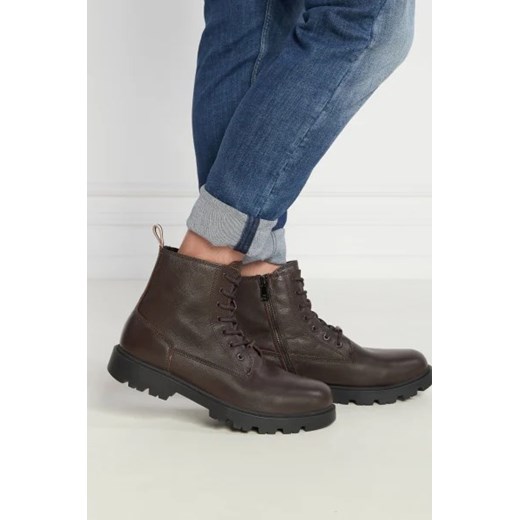 BOSS BLACK Skórzane trapery Adley 45 wyprzedaż Gomez Fashion Store