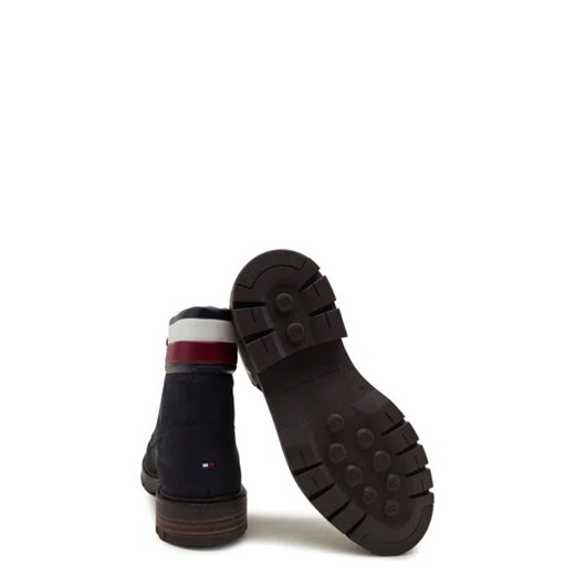 Tommy Hilfiger Skórzane trapery CORPORATE HILFIGER NUBUCK Tommy Hilfiger 46 Gomez Fashion Store okazja