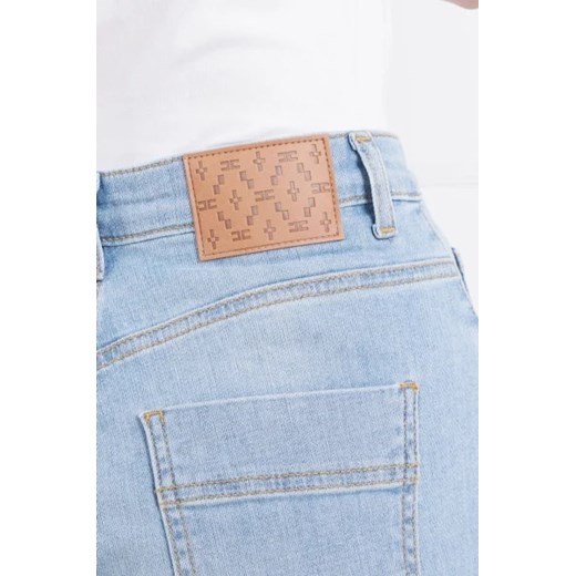 Jeansy damskie Elisabetta Franchi z bawełny 