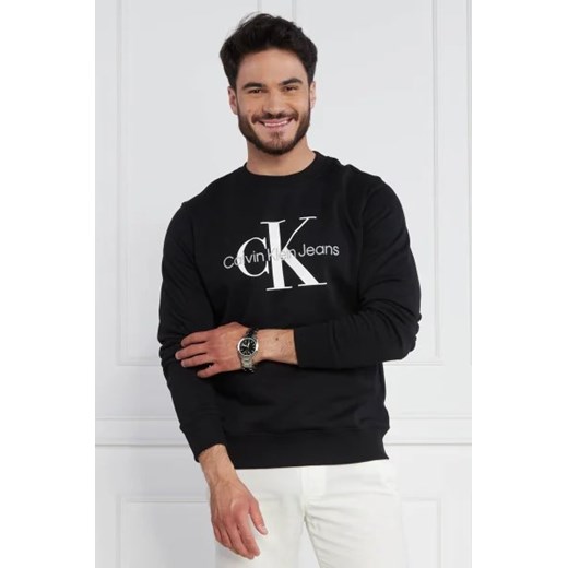 CALVIN KLEIN JEANS Bluza CORE MONOLOGO | Regular Fit M wyprzedaż Gomez Fashion Store