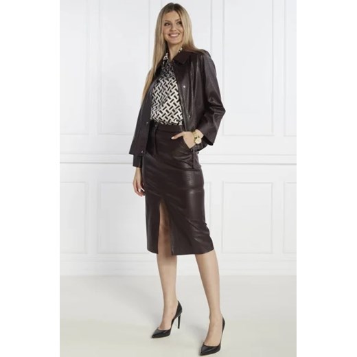 Max Mara Leisure Jedwabna koszula STONE | Regular Fit 40 Gomez Fashion Store