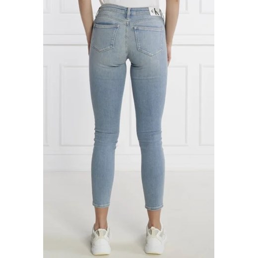 Calvin Klein jeansy damskie casualowe 