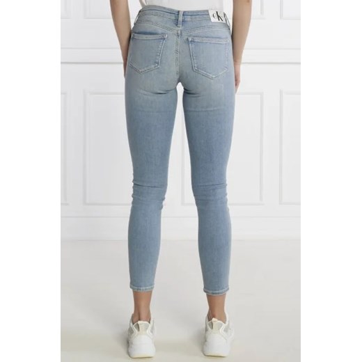 Jeansy damskie Calvin Klein z elastanu 