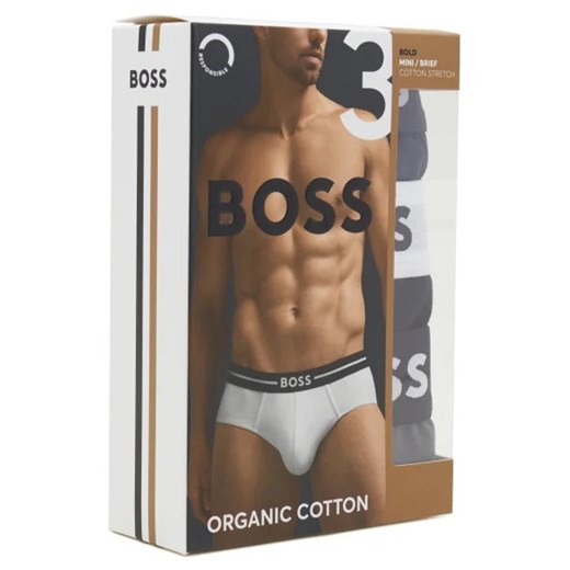 BOSS BLACK Slipy 3-pack HipBr 3P Bold XL Gomez Fashion Store