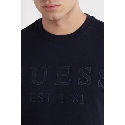 GUESS Bluza BEAU CN | Slim Fit Guess L okazja Gomez Fashion Store