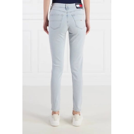 Tommy Jeans jeansy damskie w miejskim stylu 