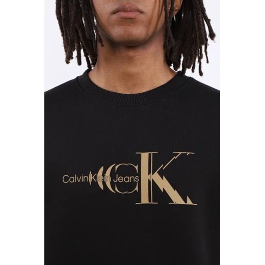 CALVIN KLEIN JEANS Bluza GLITCHED MONOLOGO | Regular Fit S okazja Gomez Fashion Store