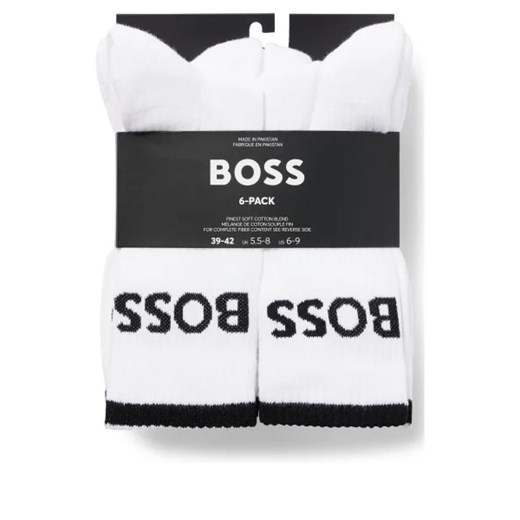 BOSS BLACK Skarpety 6-pack 43-46 promocja Gomez Fashion Store