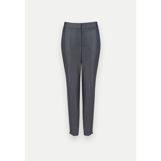 Szare spodnie w kant ze sklepu Molton w kategorii Spodnie damskie - zdjęcie 169315501