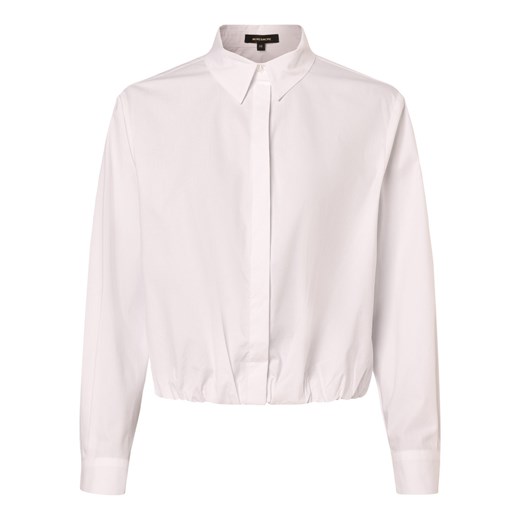 More & More Bluzka damska Kobiety biały jednolity ze sklepu vangraaf w kategorii Koszule damskie - zdjęcie 169317310