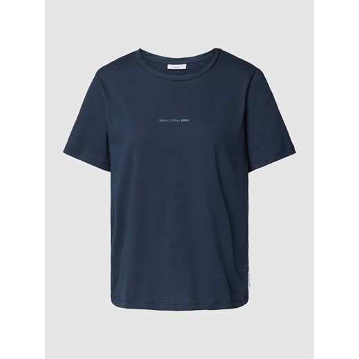 T-shirt z detalem z logo ze sklepu Peek&Cloppenburg  w kategorii Bluzki damskie - zdjęcie 169318154